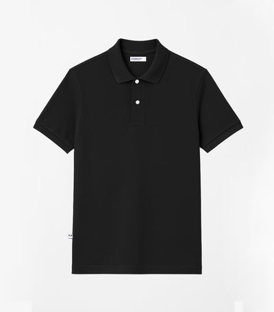 Polo Homme Noir - Intemporel