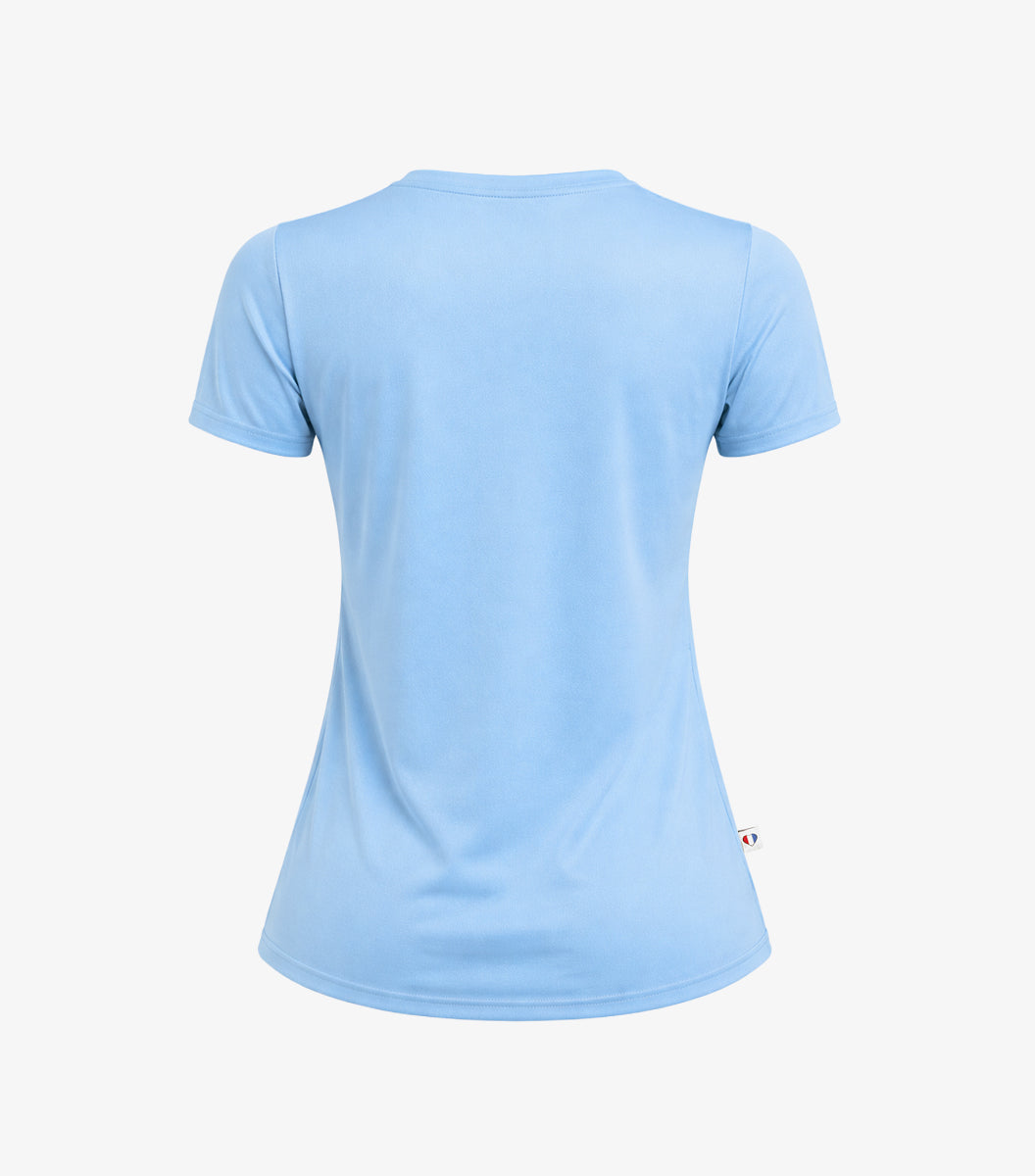 T-Shirt Sport Femme Ciel - Boost
