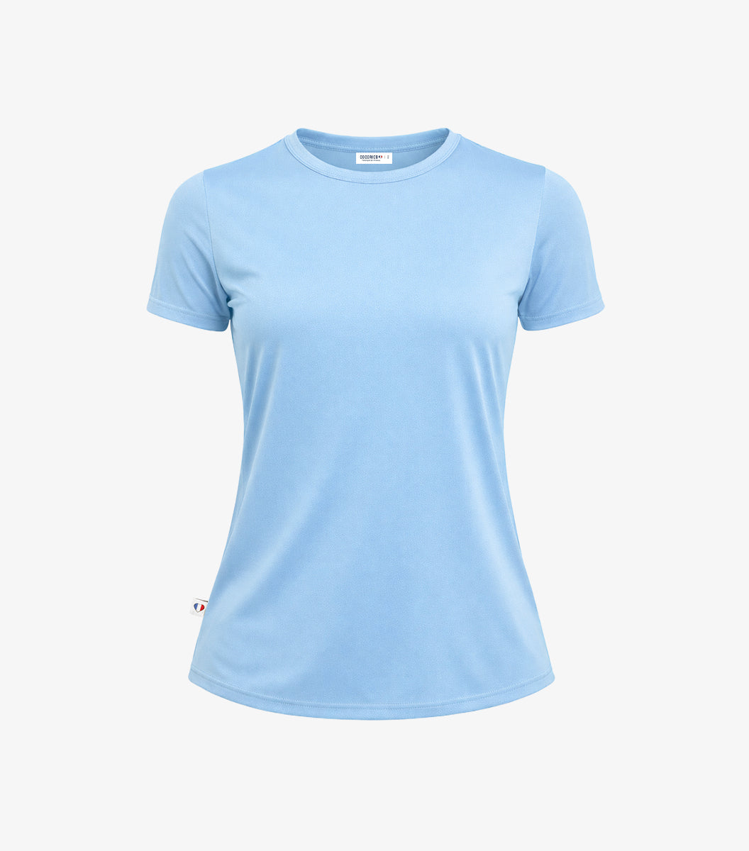 T-Shirt Sport Femme Ciel - Focus