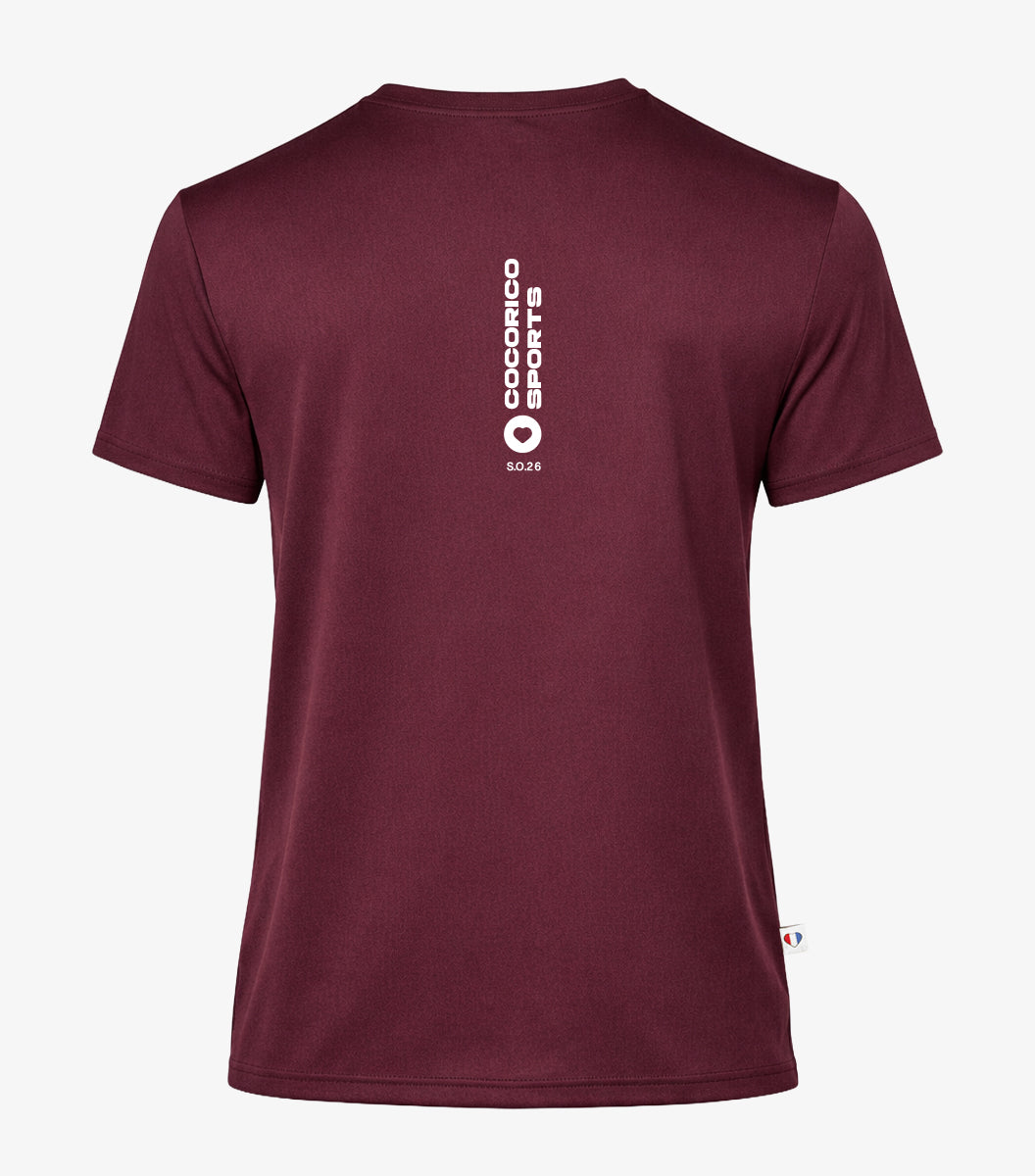 T-shirt Sport Homme Bordeaux - Focus