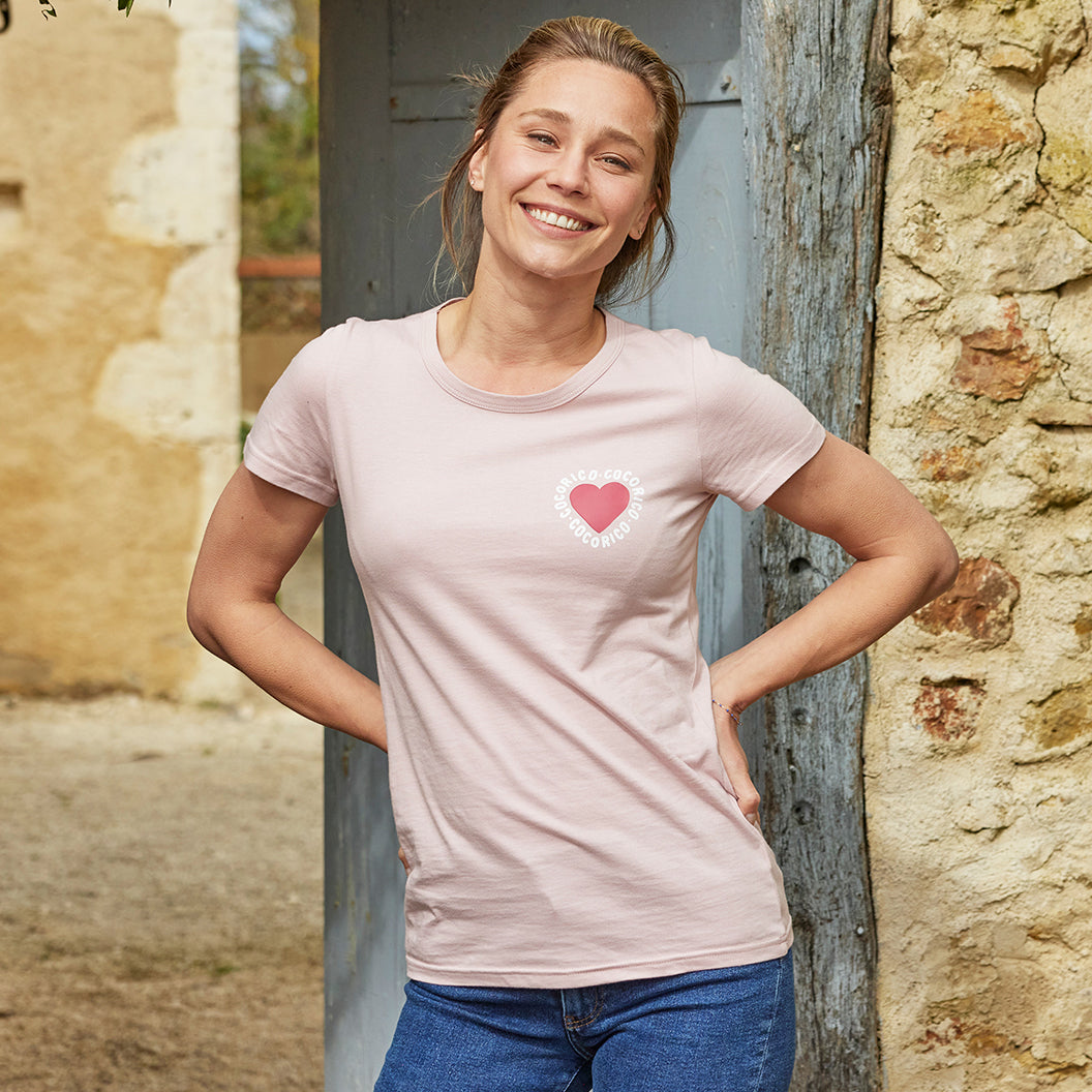 T-shirt Femme Rose - Le Roméo
