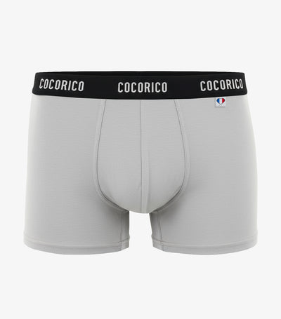 Boxer Homme Signature Gris - Intemporel