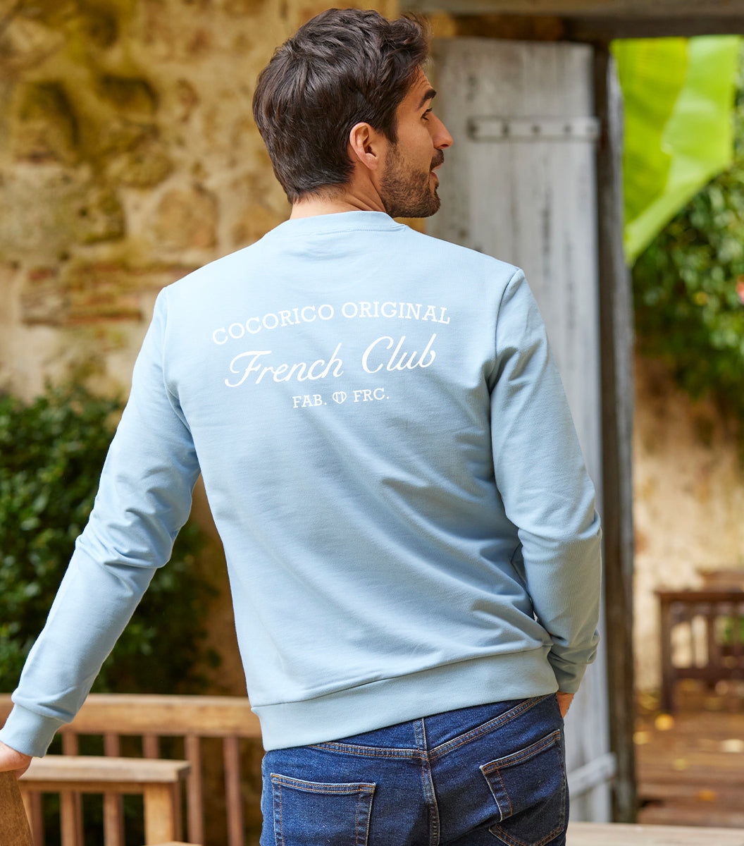 Sweat Homme Ciel - French Club