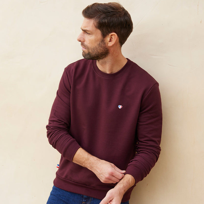 Gaspar Fanø sweatshirt bordeaux