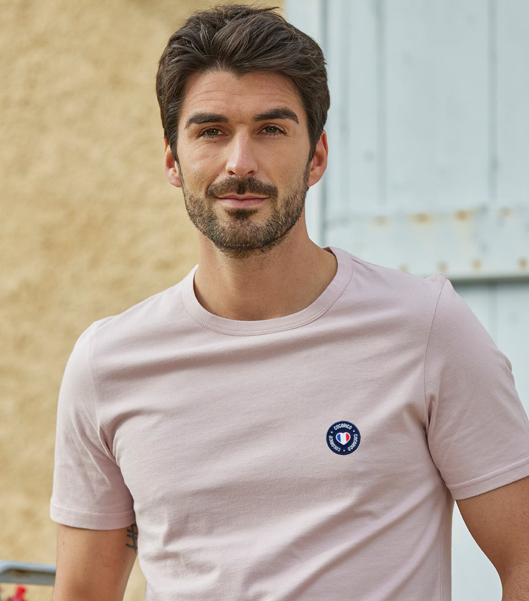 T-shirt Homme Rose - Le Blason