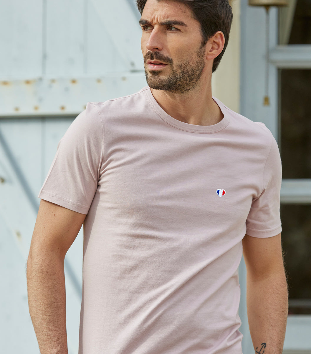 T-shirt Homme Rose - L'iconique