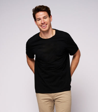 T-shirt Homme Noir - L'Intemporel