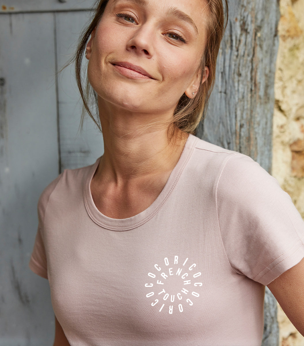 T-shirt Femme Rose - Le Cercle