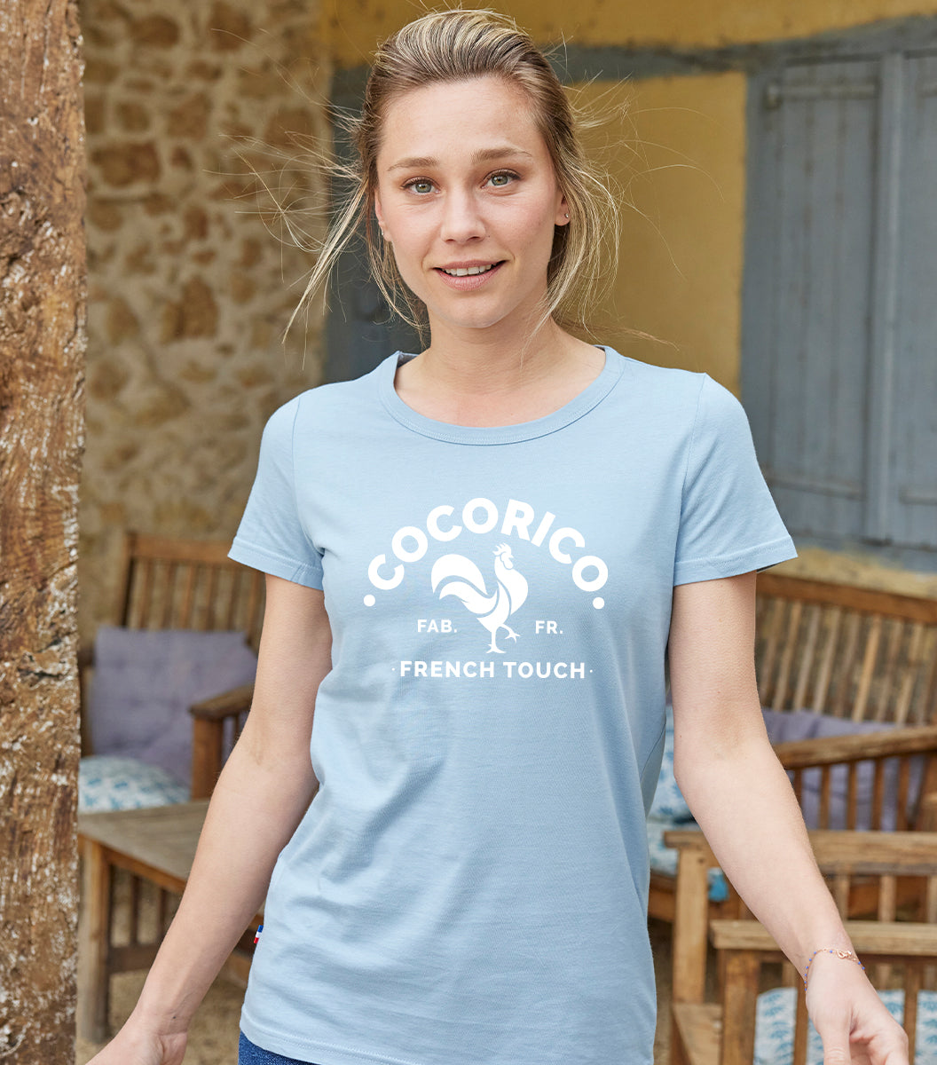 T-shirt Femme Ciel - Coq Français