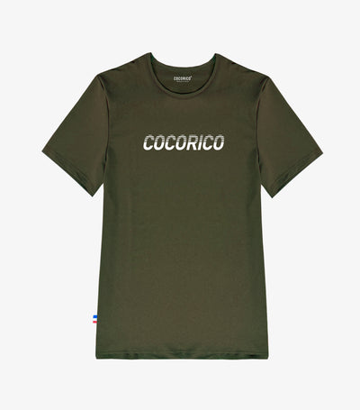 T-Shirt Femme Sport Kaki - Performance