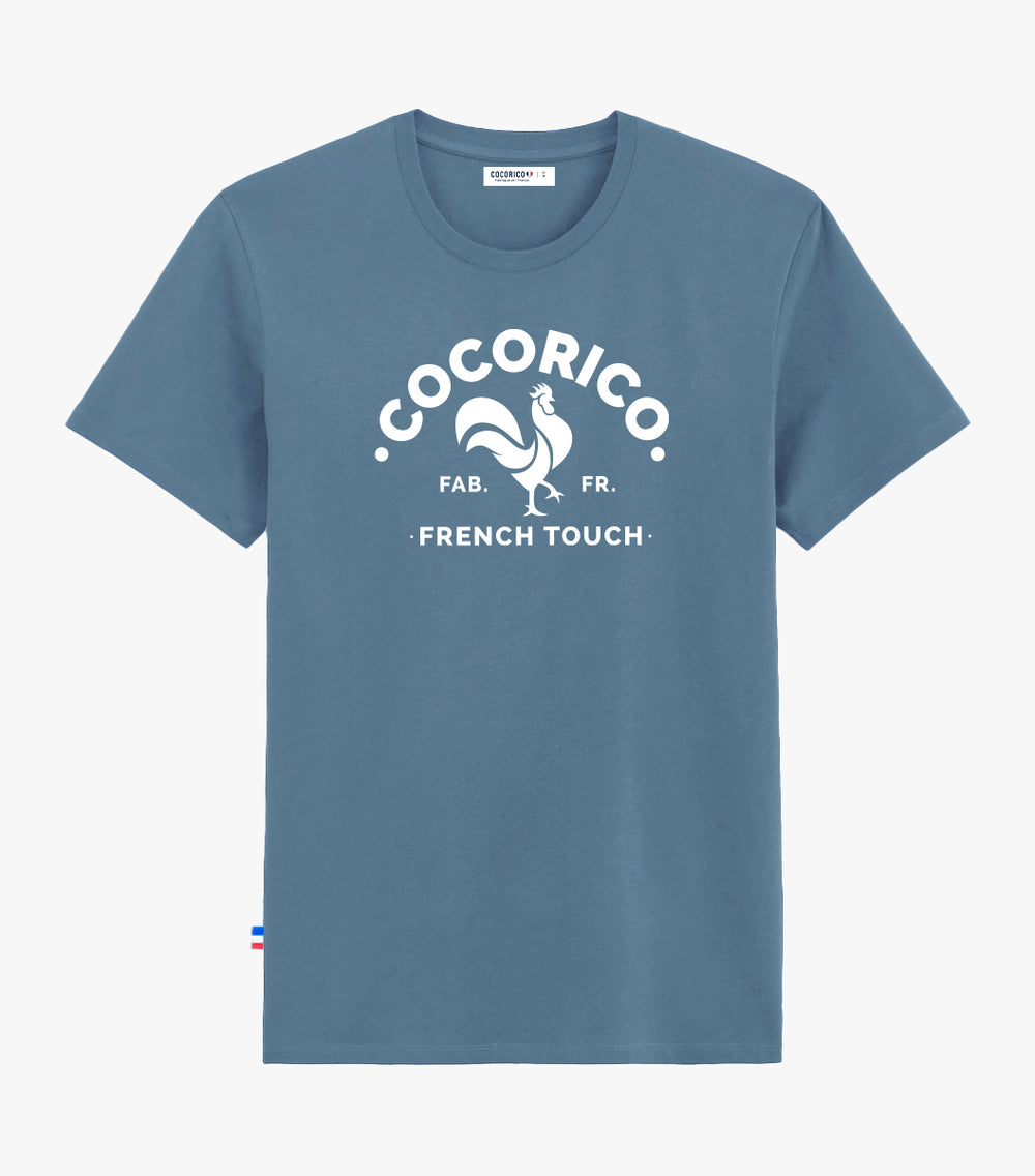 T-Shirt Drapeau Français France - Souvenir Cool Pour Hommes, Femmes Et Enfants - Cadeau Football, JO, Voyage En France