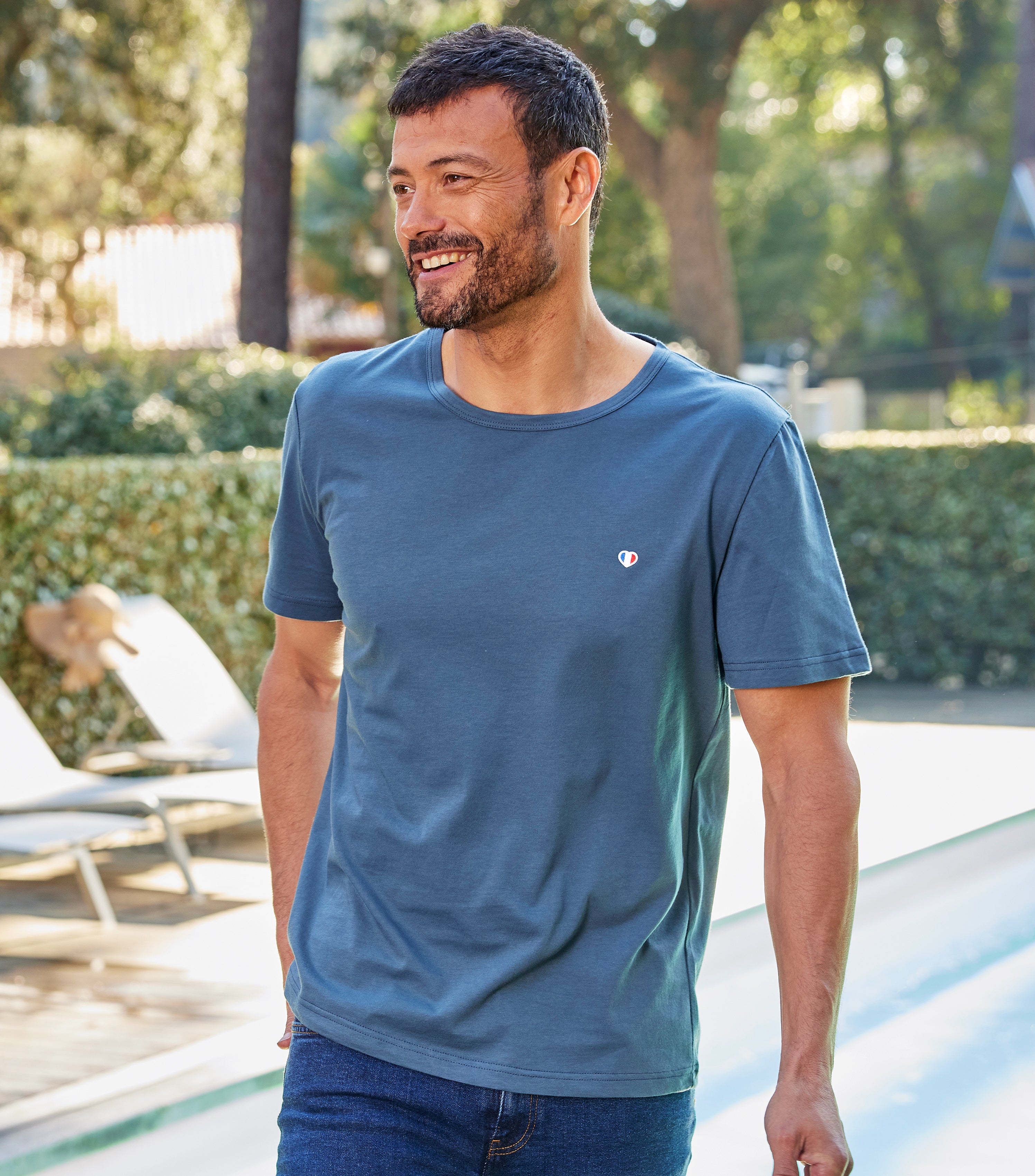 T-shirt Homme Azur - L'Iconique