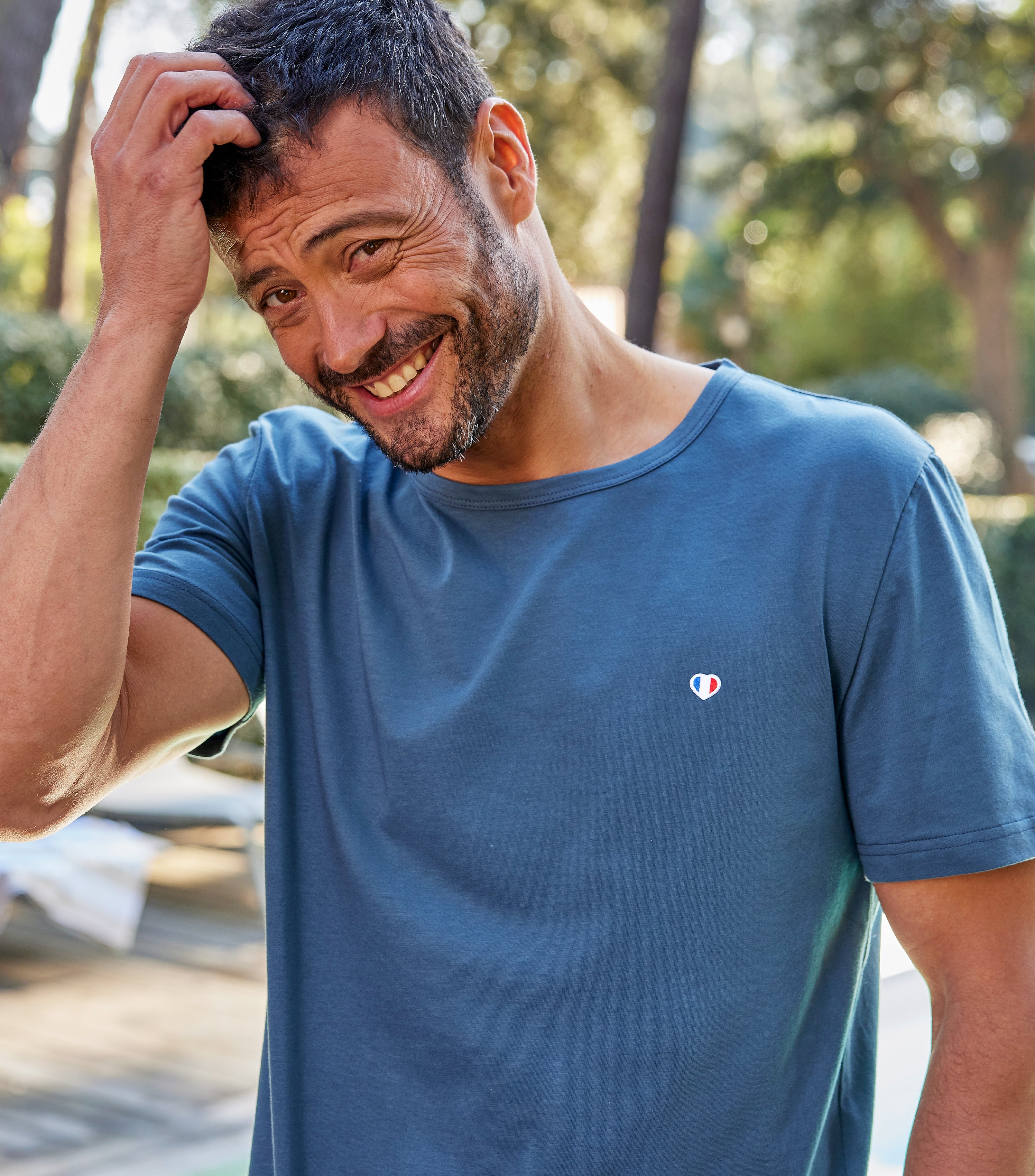 T-shirt Homme Azur - L'Iconique
