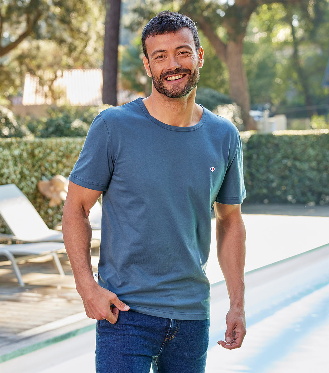 T-shirt Homme Azur - L'Iconique