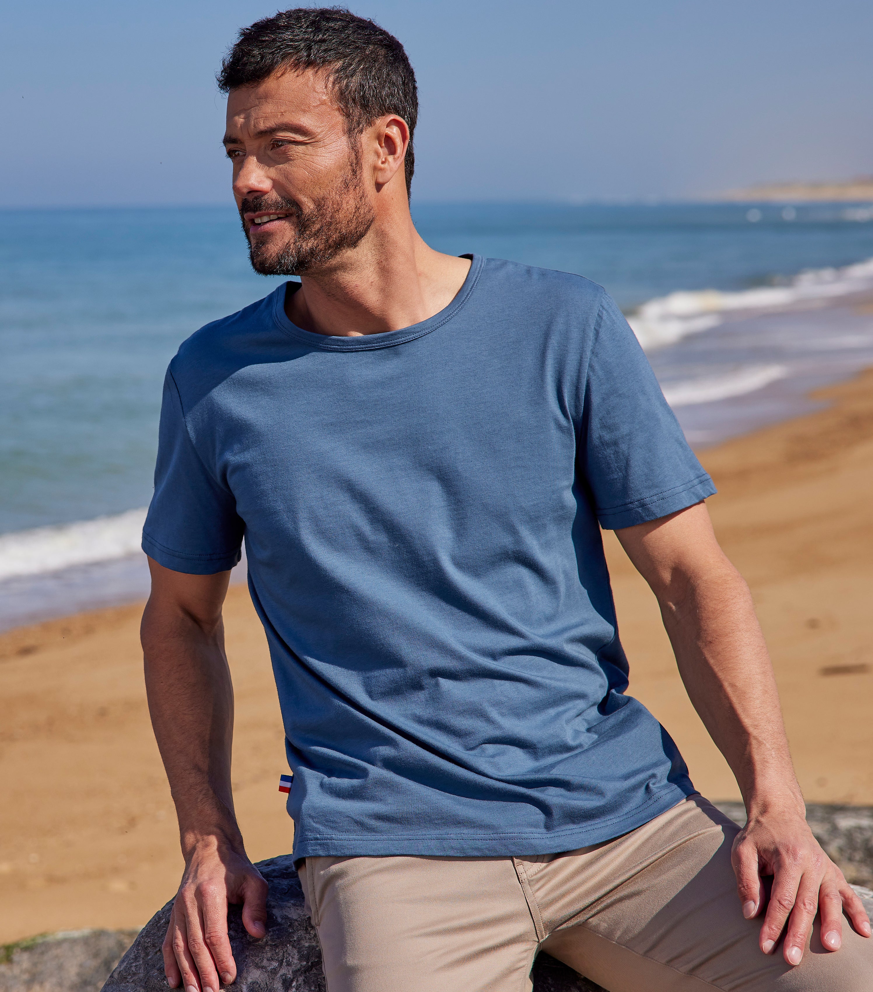 T-shirt Homme Azur - L'Intemporel