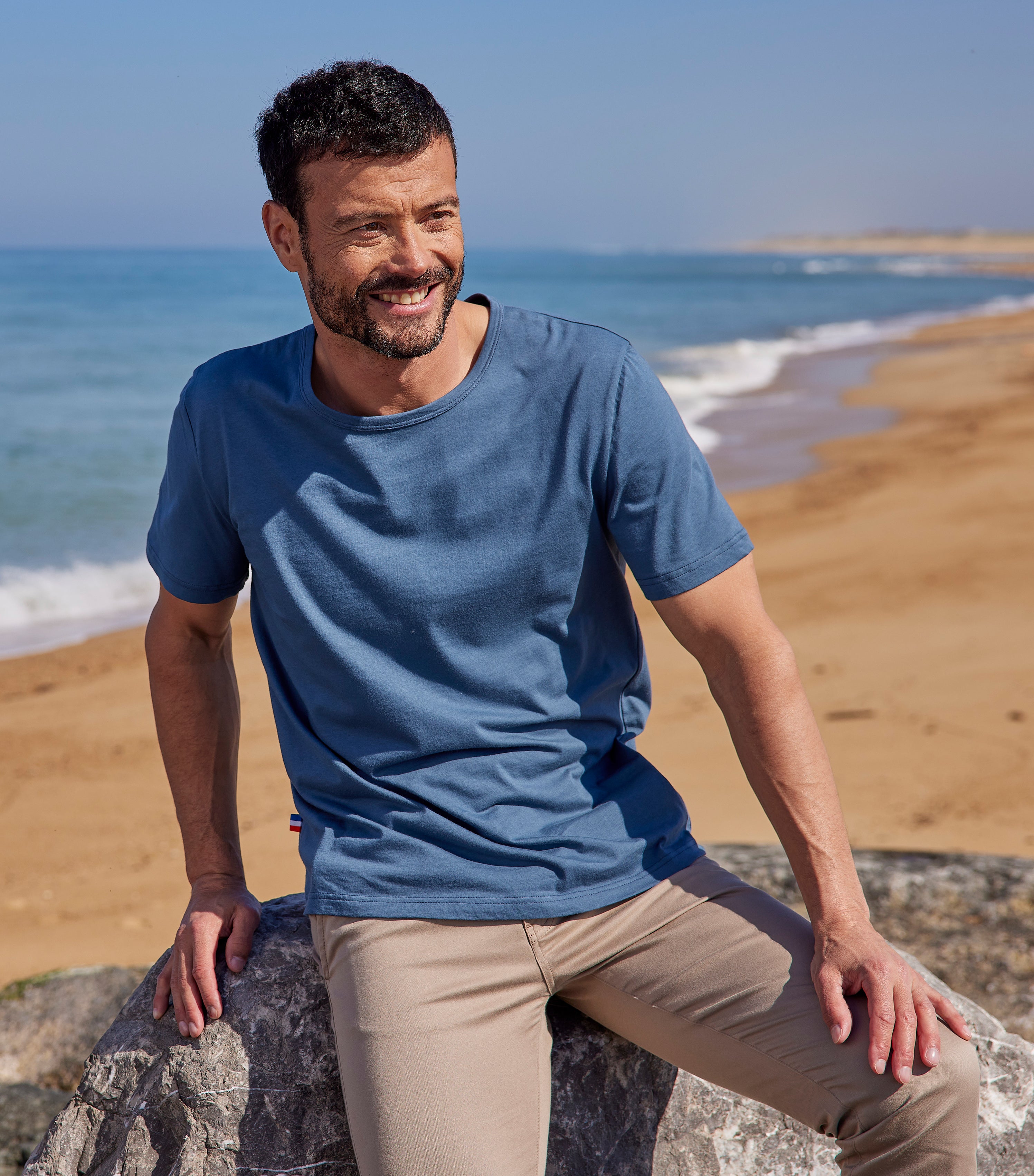 T-shirt Homme Azur - L'Intemporel