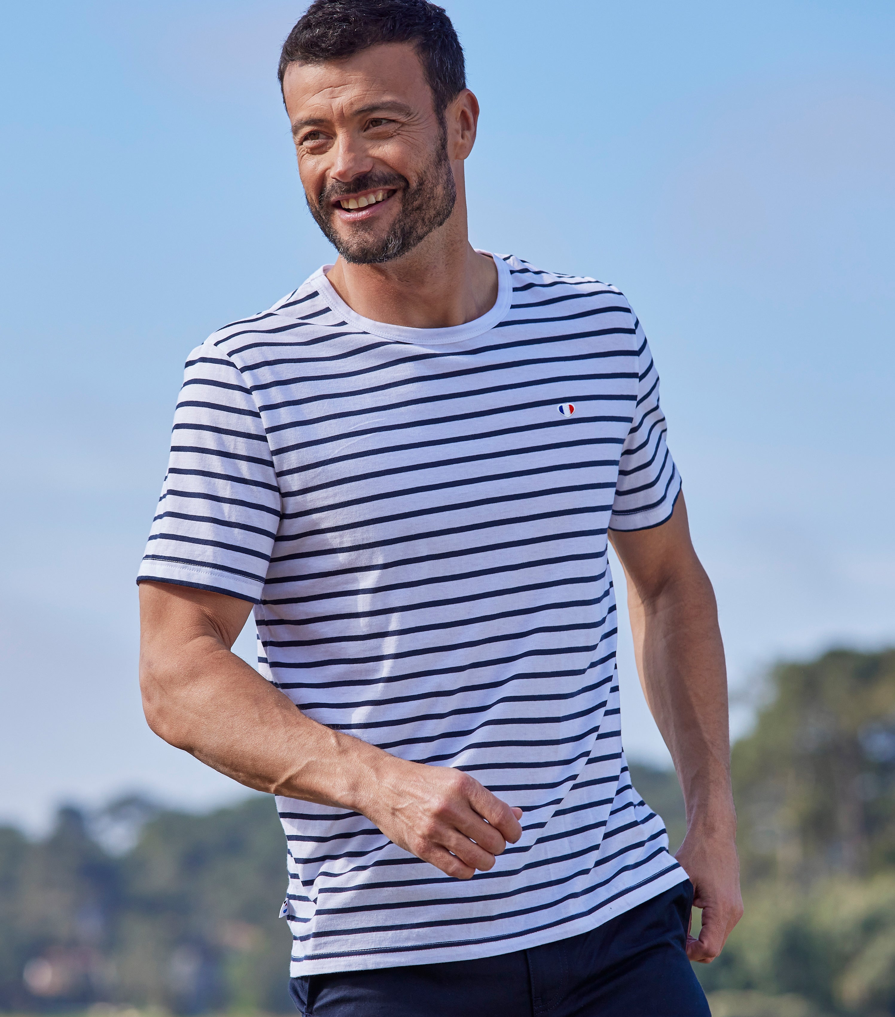 T-shirt Homme Marinière - Iconique