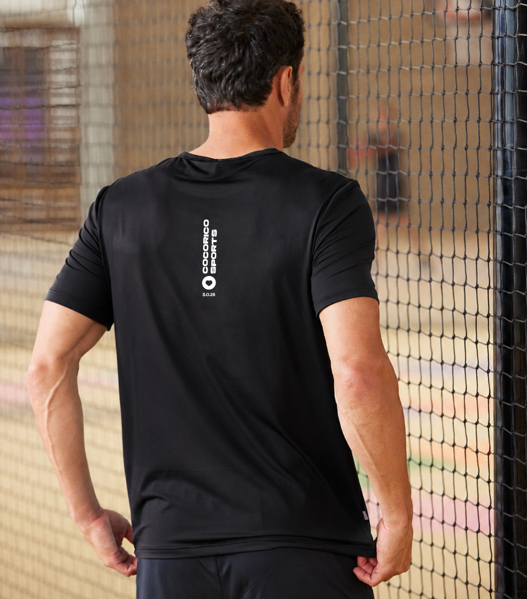 T-shirt Sport Homme Noir - Focus