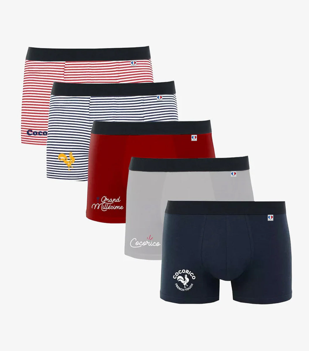 Boxer Homme x5 - Le Super Pack