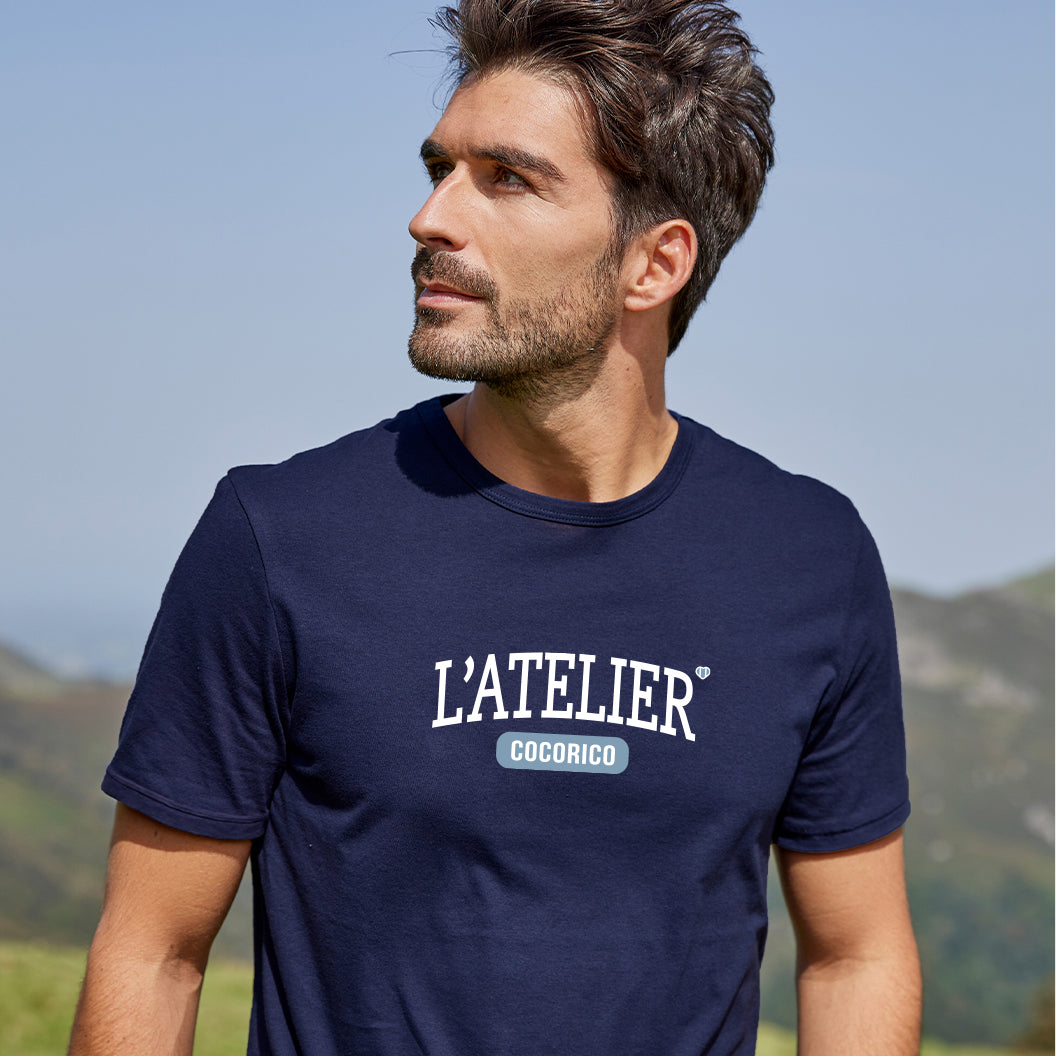 T-shirt Homme Marine - L'Atelier