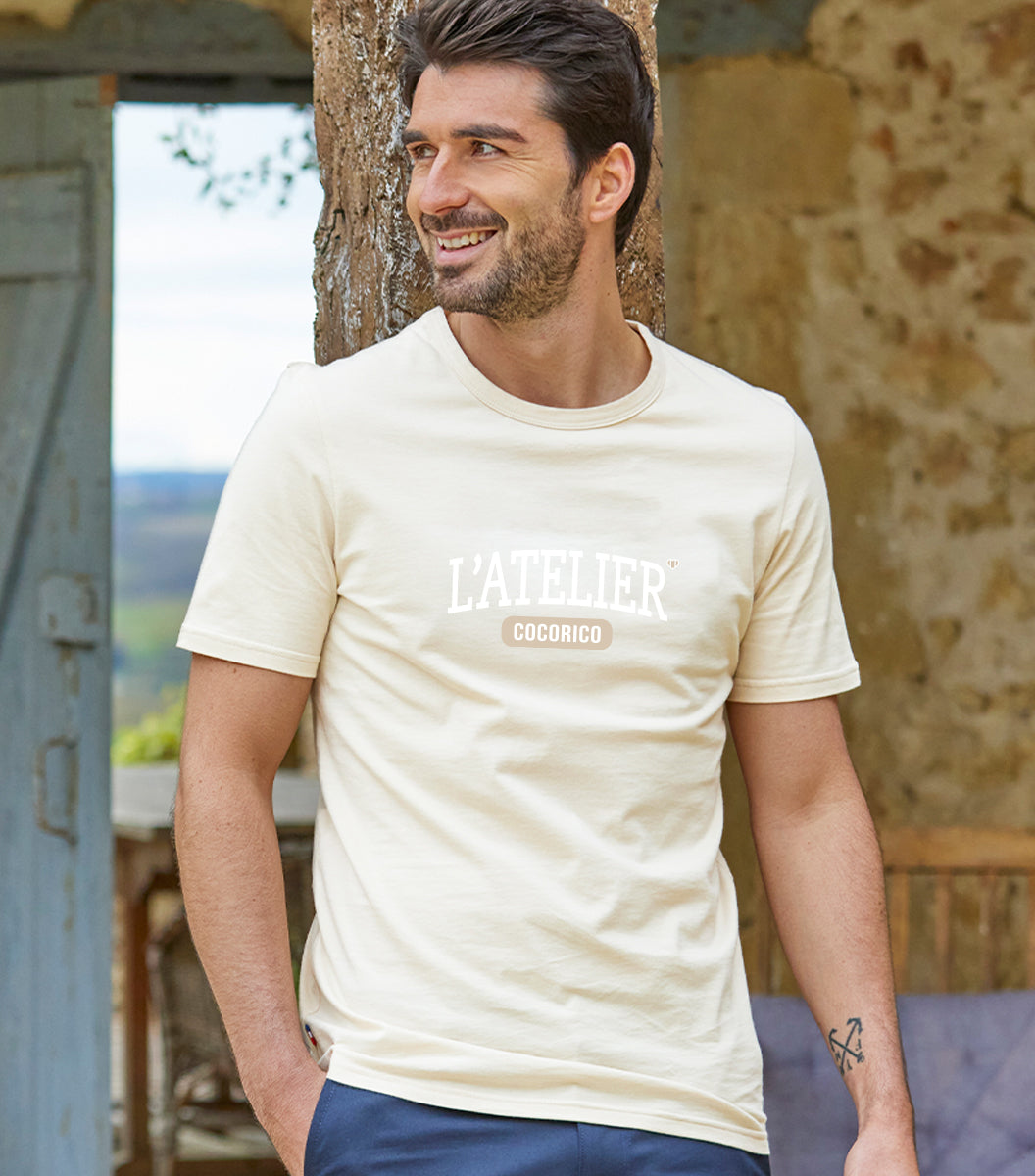 T-shirt Homme Sable - L'Atelier