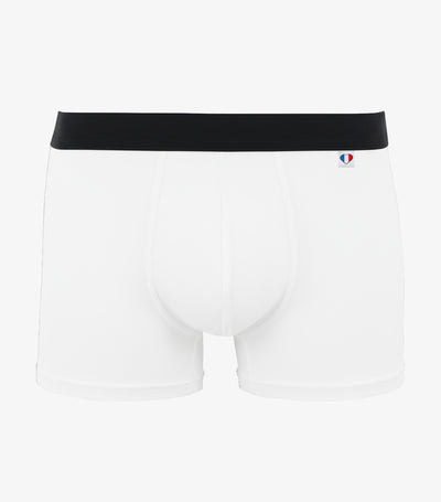 Boxer Homme Blanc - Intemporel
