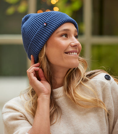 Bonnet Femme Bleu