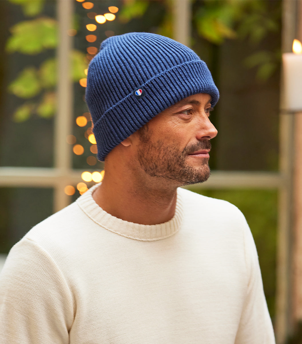 Bonnet Homme Bleu
