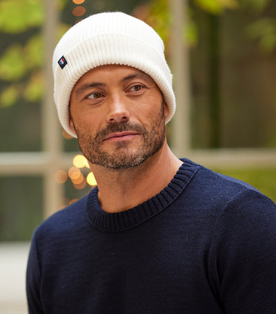 Bonnet Homme Ecru