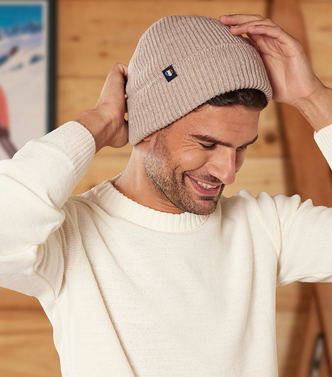 Bonnet Homme Taupe