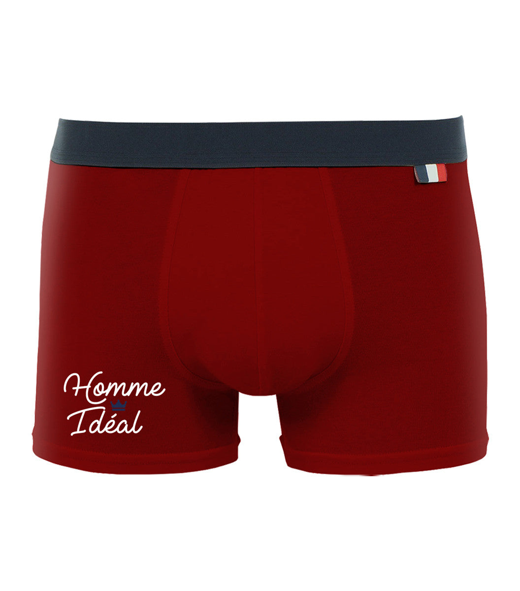 Boxer Homme Rouge - Homme Ideal