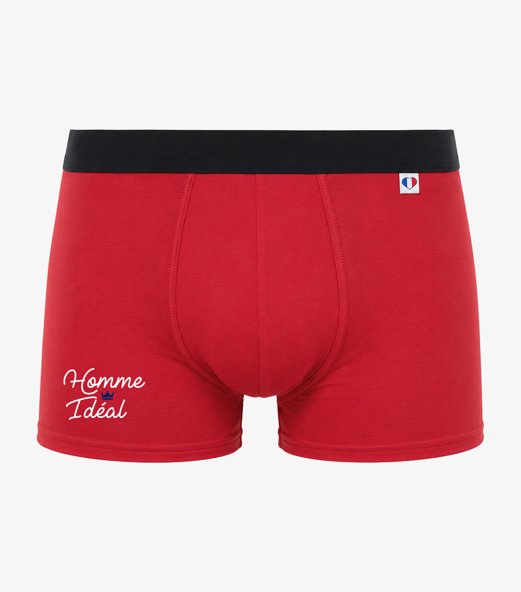 Boxer Homme Rouge - Homme Ideal