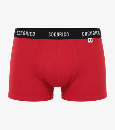 Boxer Homme Signature Rouge - Intemporel