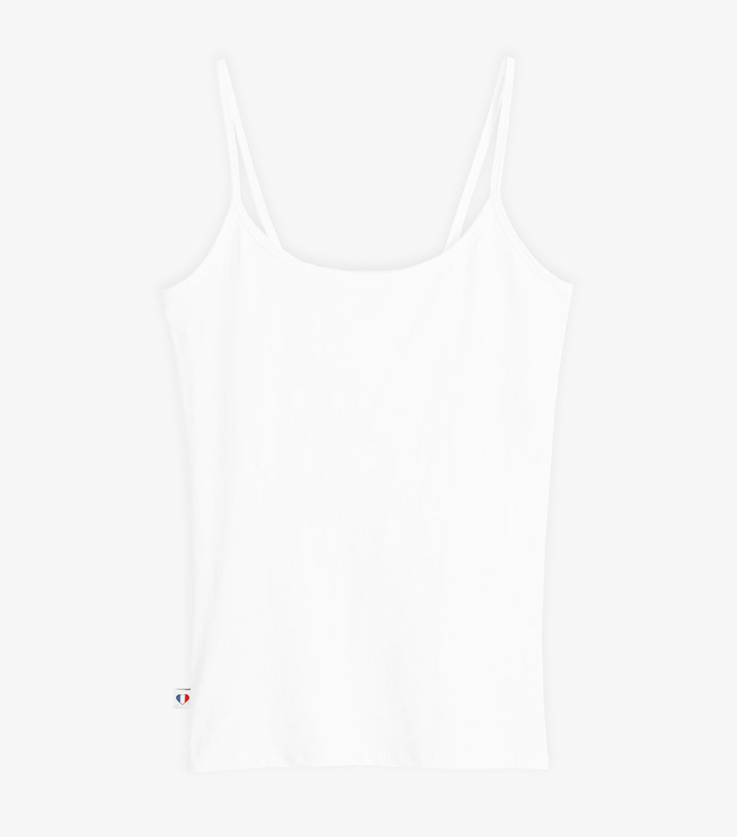 Caraco Femme Blanc - Intemporel