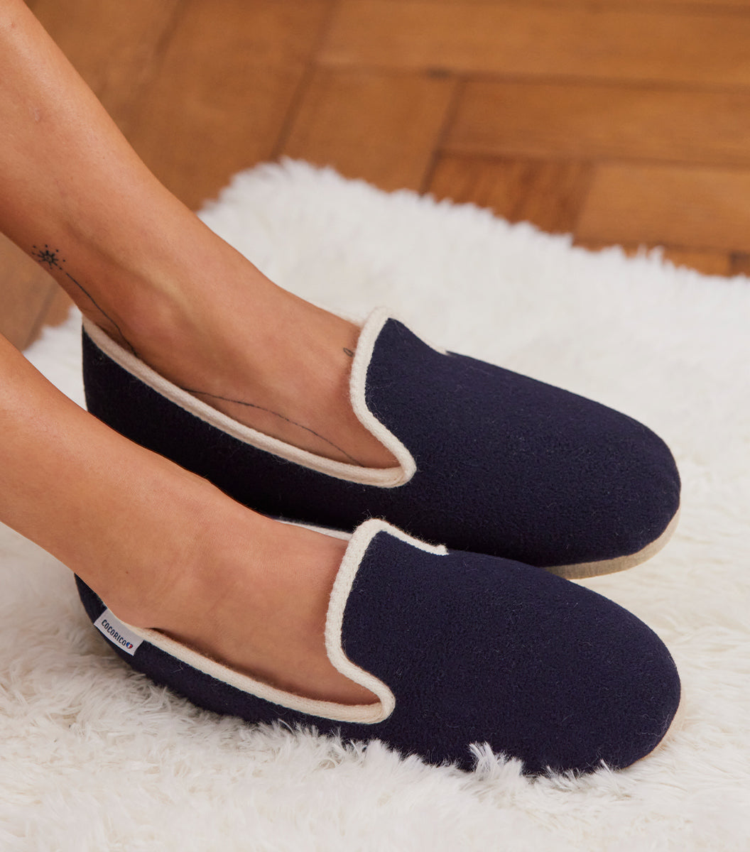 Charentaises Femme Marine