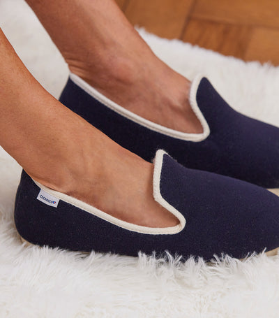 Charentaises Homme Marine