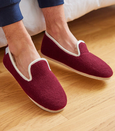 Charentaises Homme Bordeaux