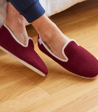 Charentaises Homme Bordeaux