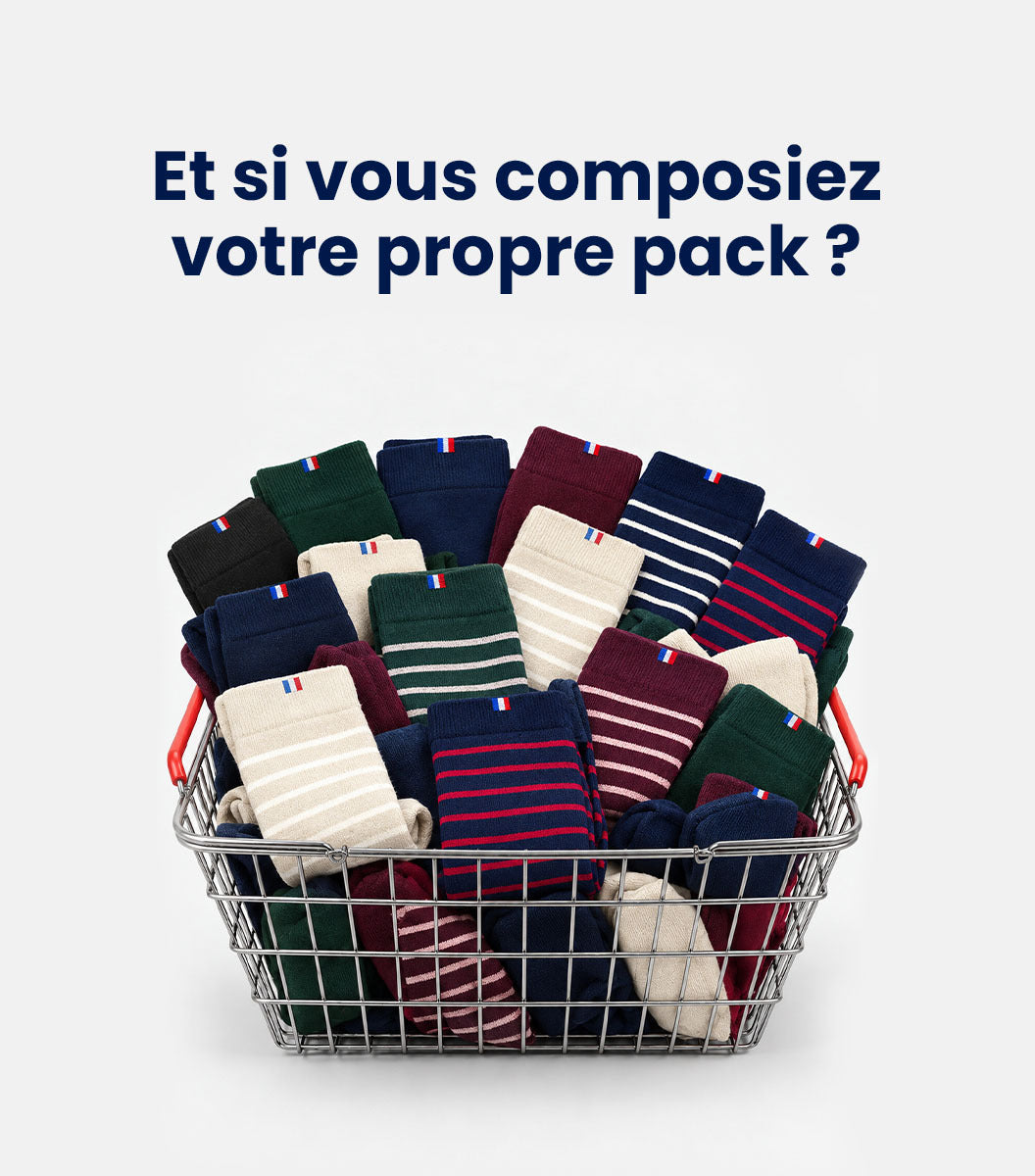 Composez votre Pack Chaussettes Homme