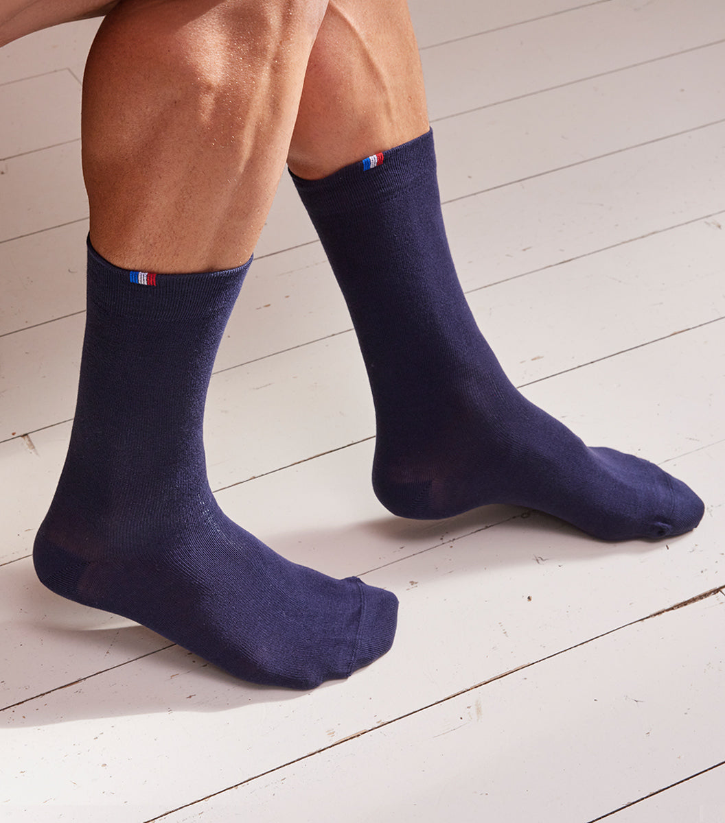Chaussettes Homme Bleu marine - L'Eternelle