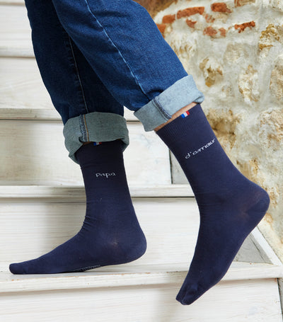 Chaussettes Homme x2 - Pack Papa d'Amour