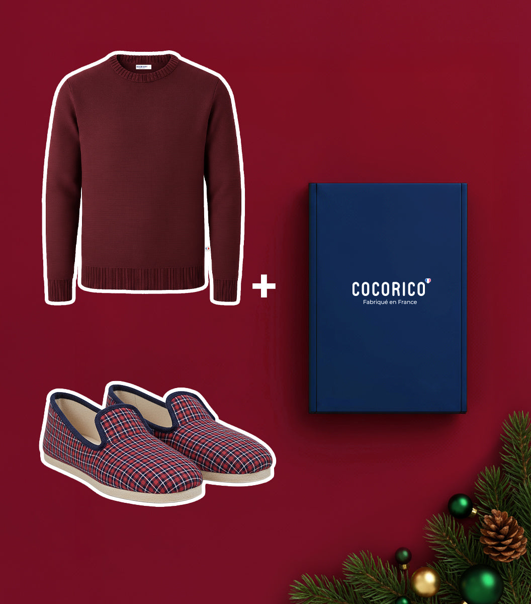 Coffret de Noël Homme - Polaire