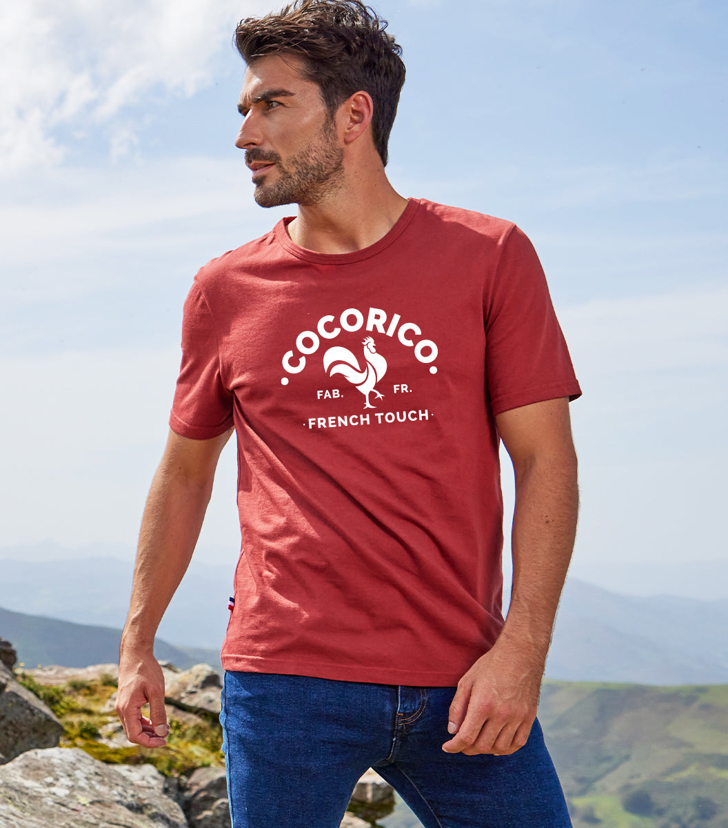 T-shirt Homme Terracotta - Coq Français
