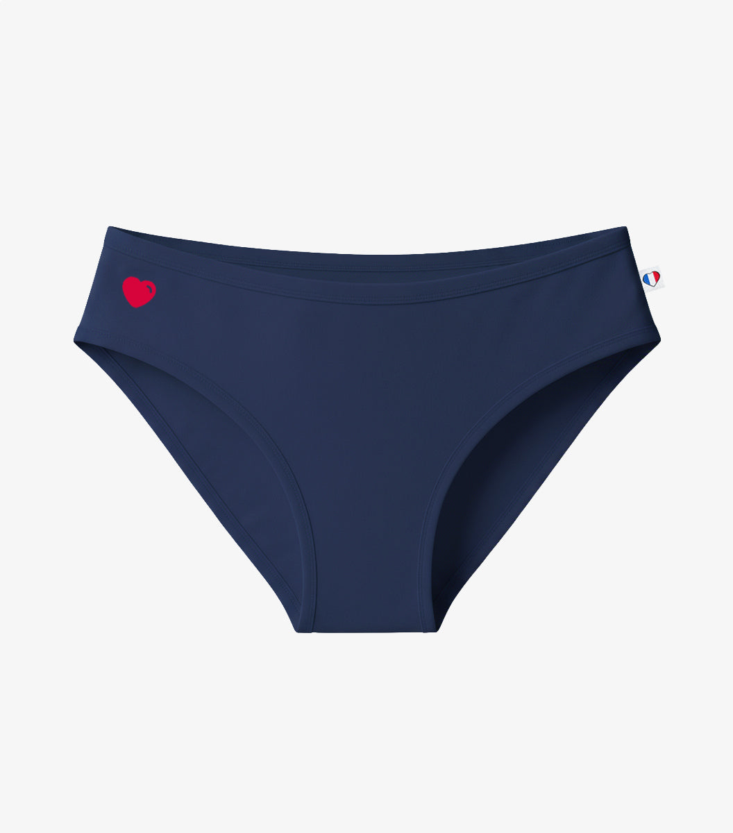 Culotte Femme Marine - Cœur