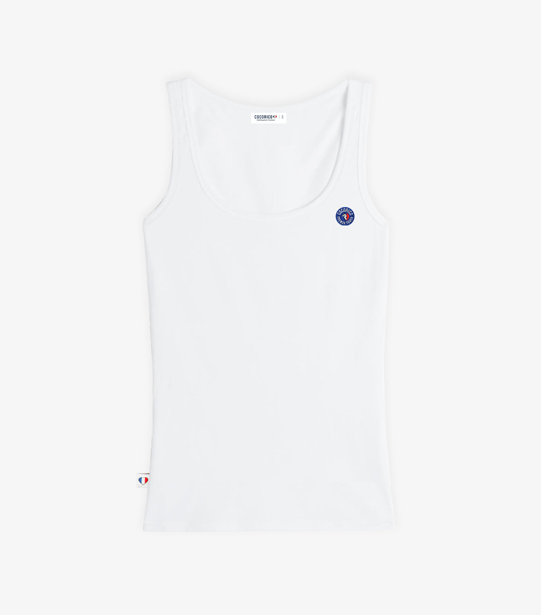 Débardeur Femme Blanc - French Touch
