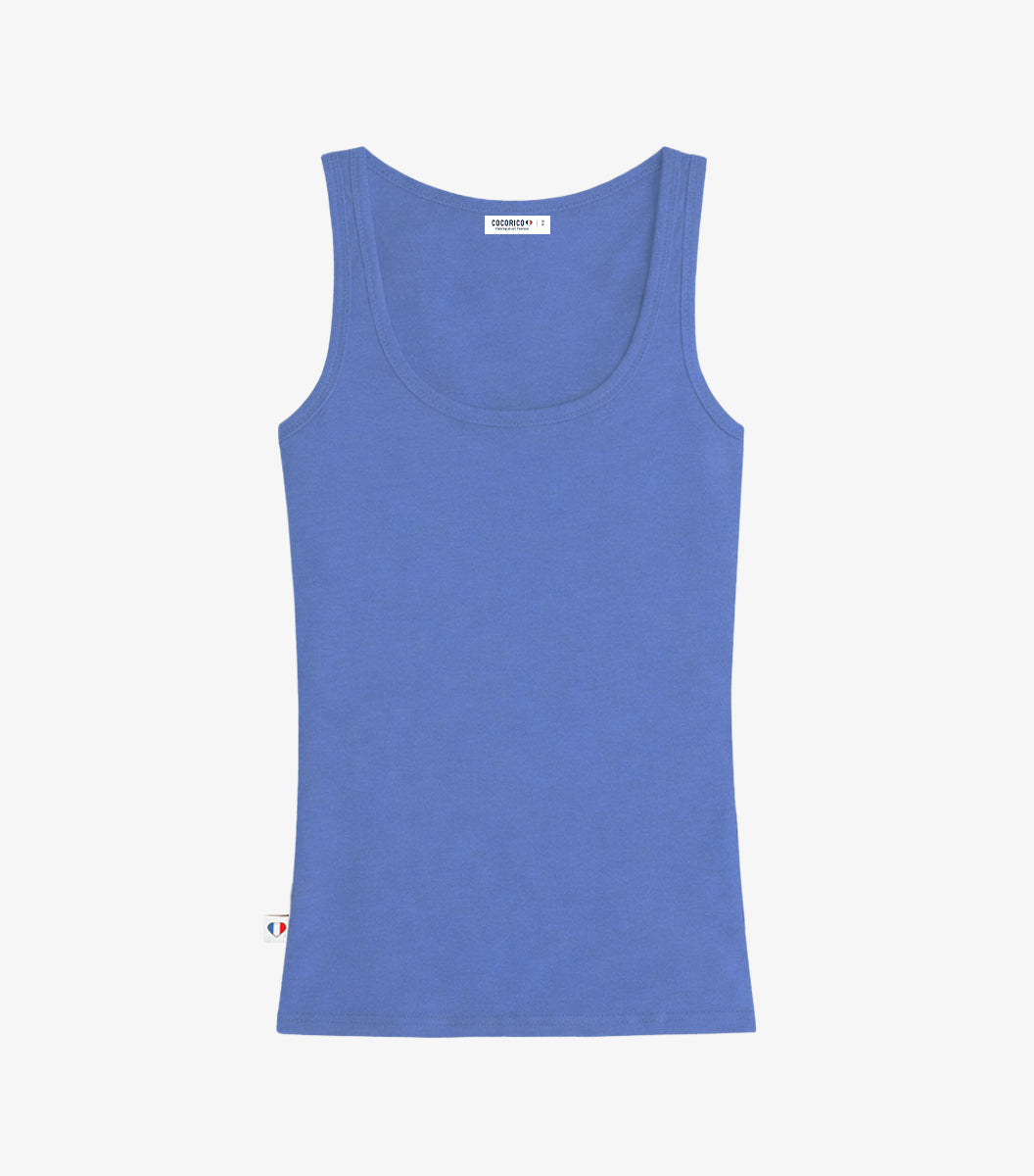 Débardeur Femme Bleu Riviera - Intemporel