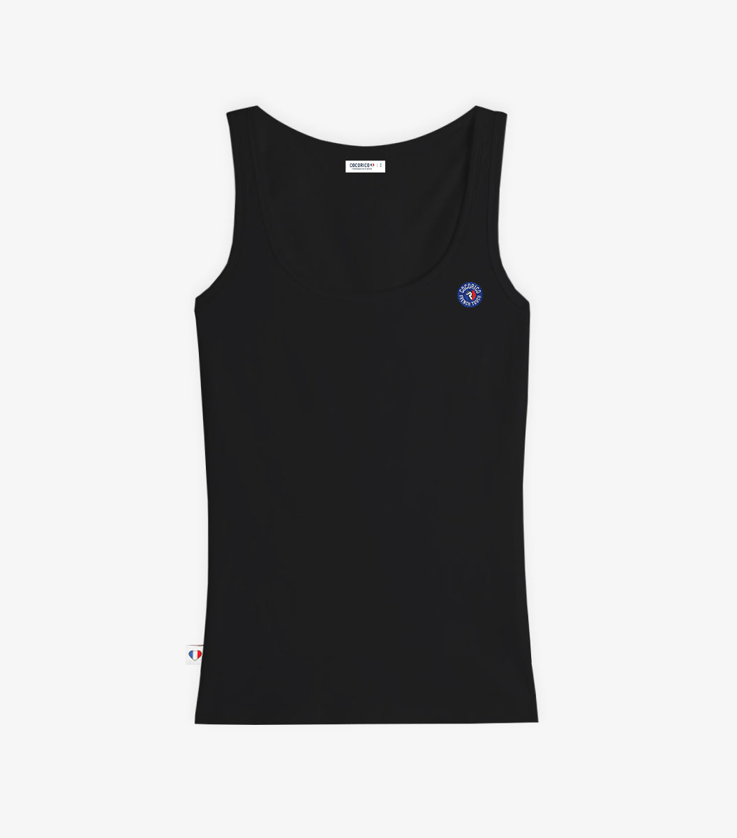 Débardeur Femme Noir -  French Touch