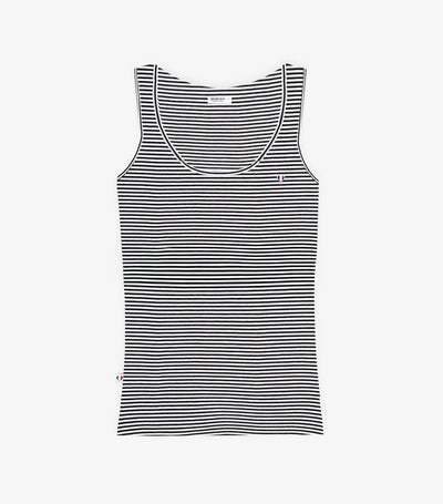 Débardeur Femme Rayé Bleu - Iconique