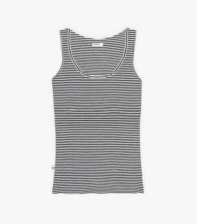 Débardeur Femme Rayé Bleu - Intemporel