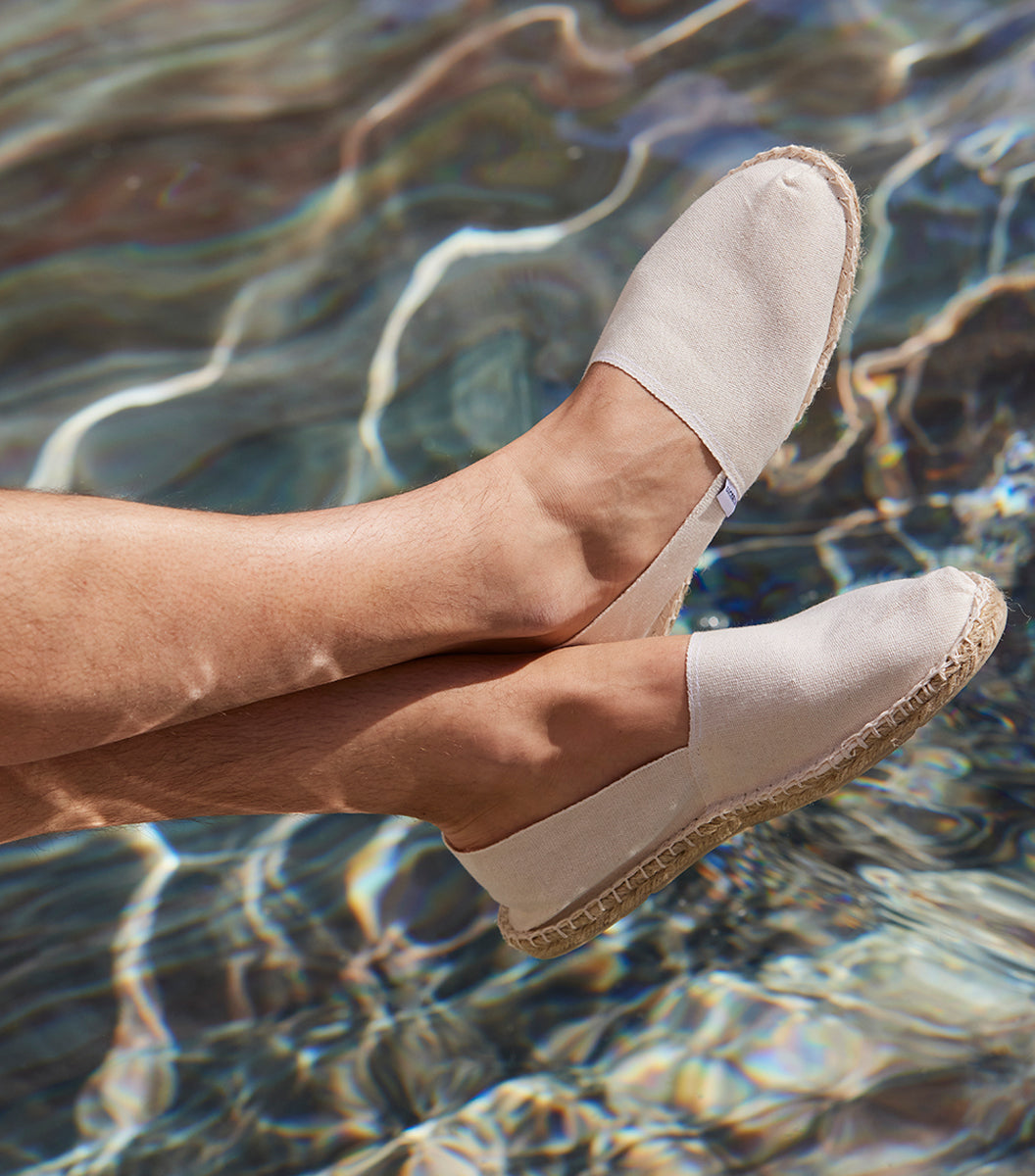 Espadrille Homme Écru